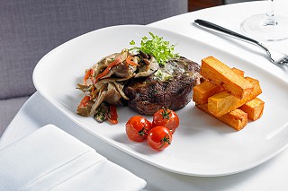 Steak at Pier One Restaurant