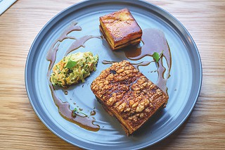 Succulent dish from the Supper Club Restaurant